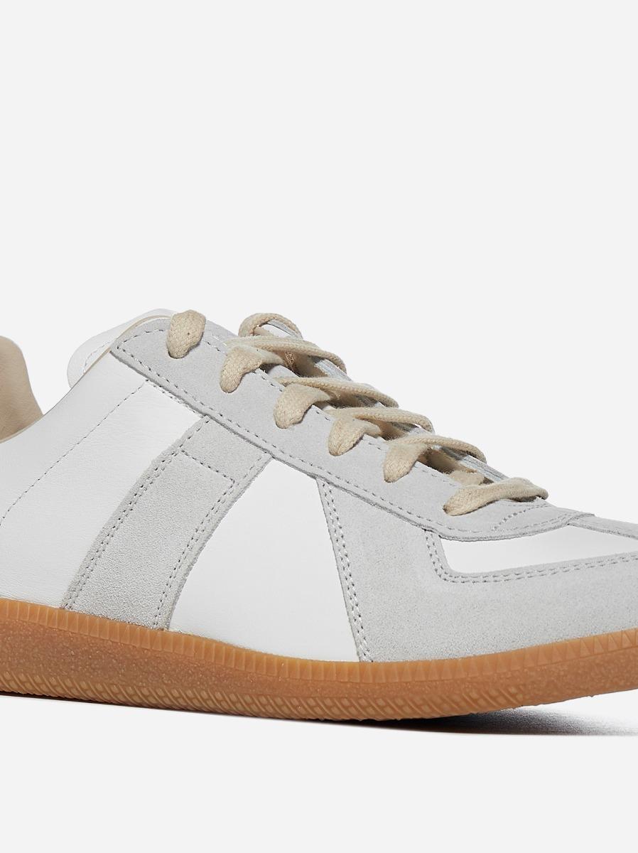 MAISON MARGIELA Sneakers Replica in pelle e suede Negozi Online