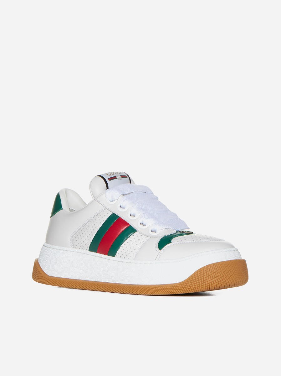 GUCCI Sneakers Screener in pelle Promozione Limitata