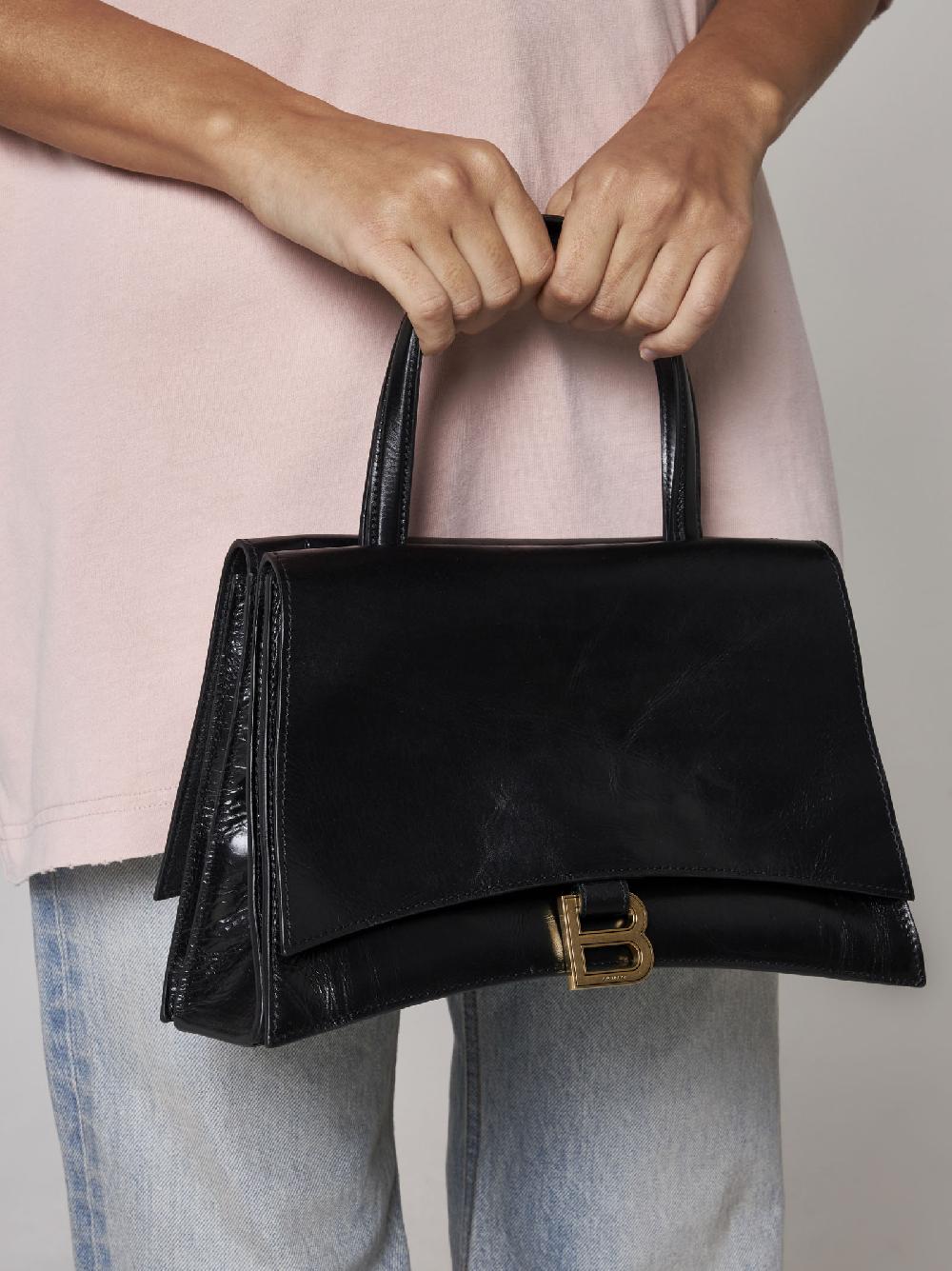 BALENCIAGA Borsa Crush S in pelle Presa
