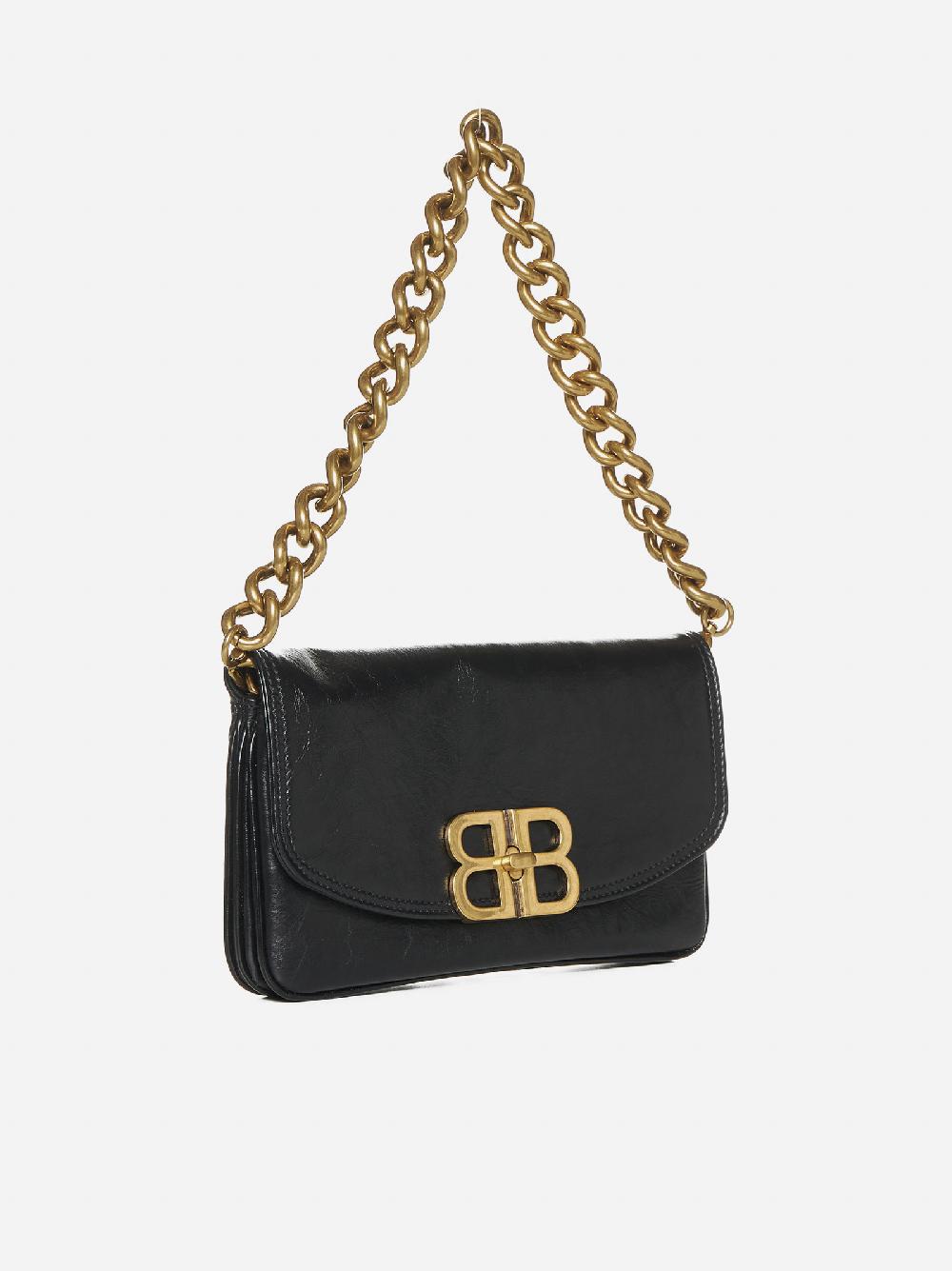 BALENCIAGA Borsa Flap BB Soft piccola in pelle Grande vendita