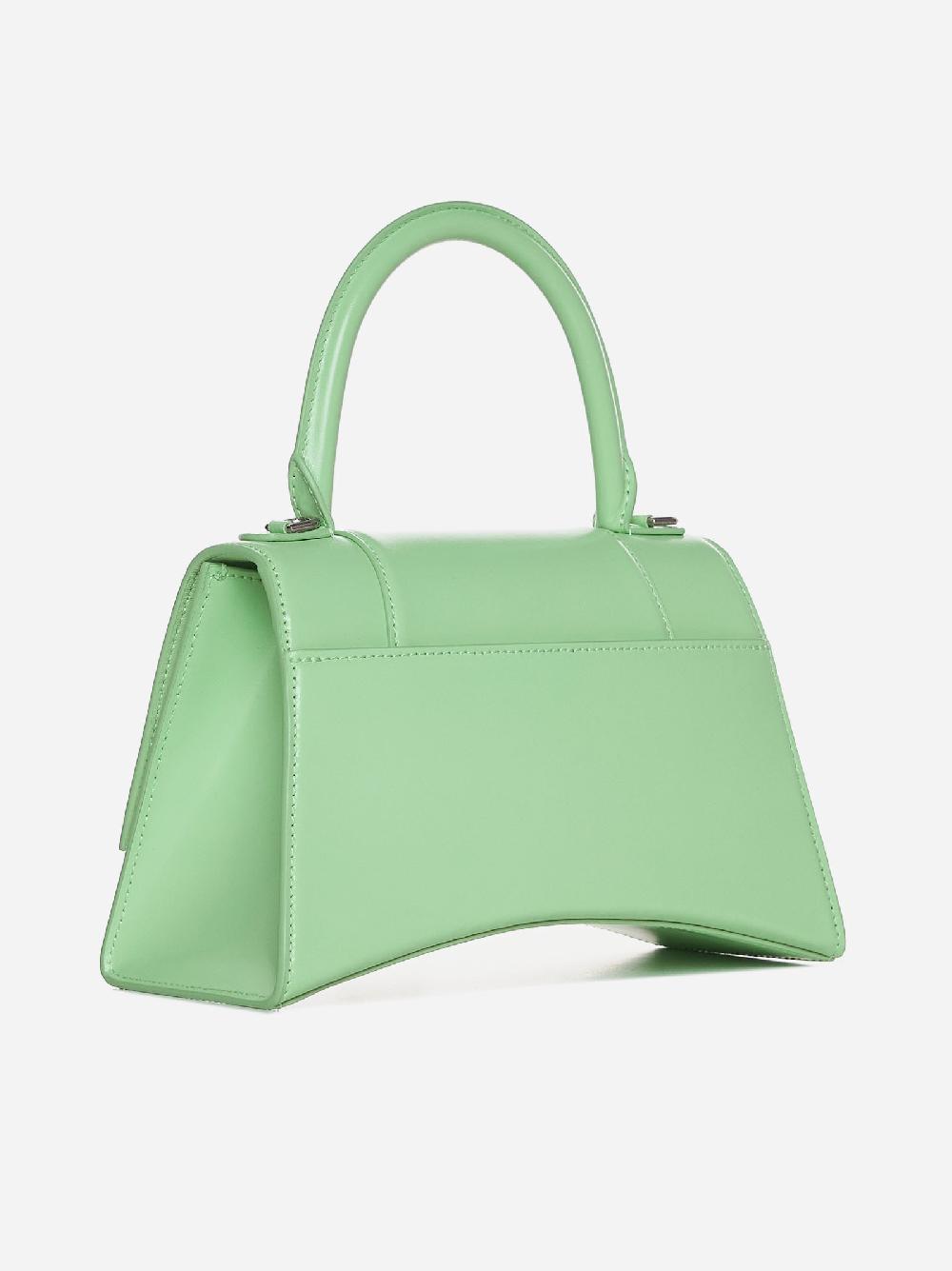BALENCIAGA Borsa Hourglass Small in pelle Online