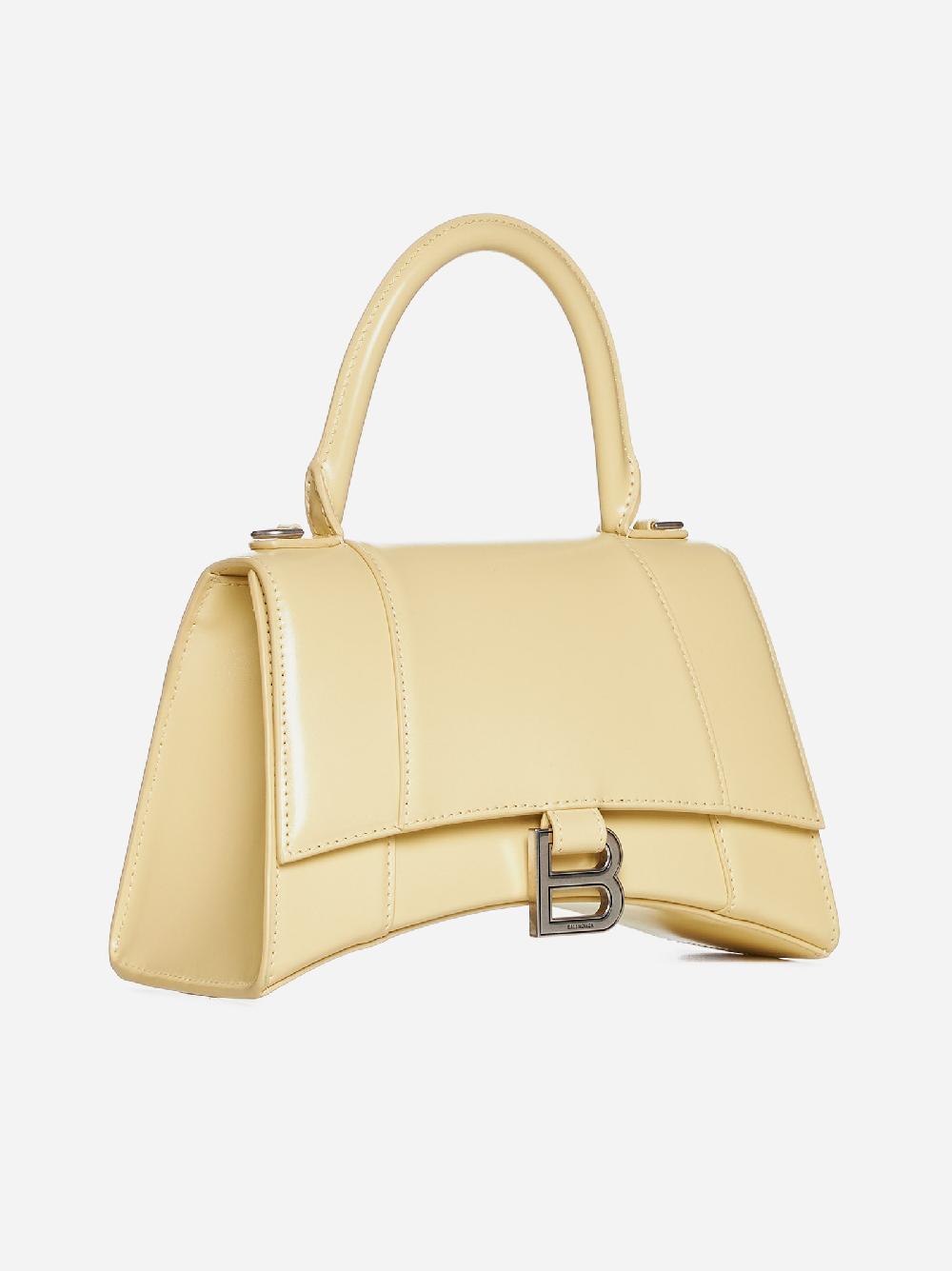 BALENCIAGA Borsa Hourglass Small in pelle Fornitura limitata