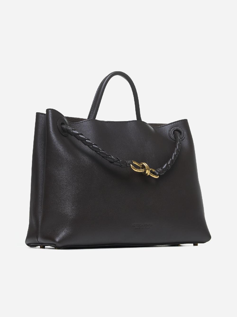BOTTEGA VENETA Borsa Andiamo media in pelle Italy