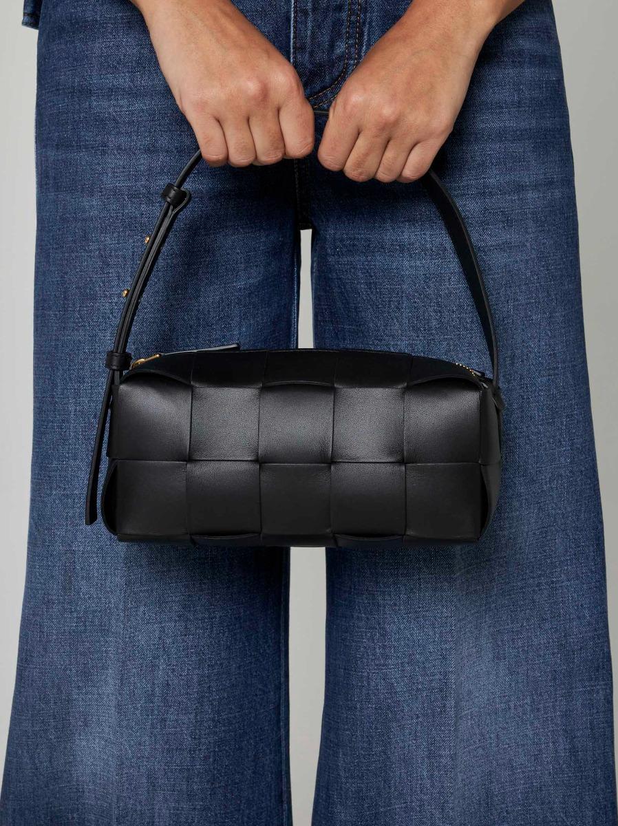 BOTTEGA VENETA Borsa Brick Cassette piccola in pelle 2025