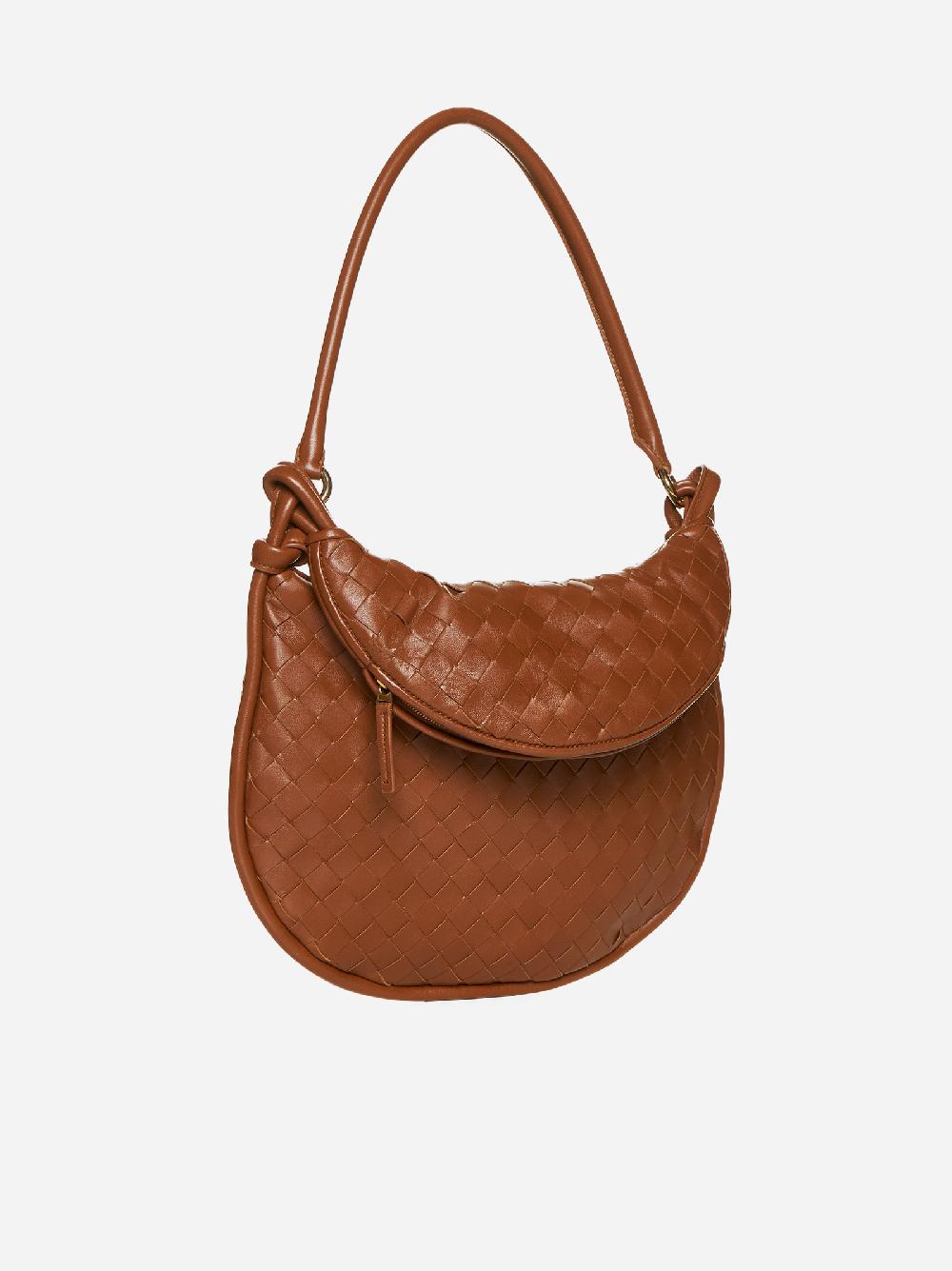 BOTTEGA VENETA Borsa Gemelli media in pelle Intrecciato Convenienza
