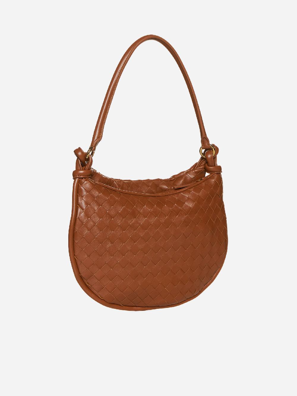 BOTTEGA VENETA Borsa Gemelli media in pelle Intrecciato Convenienza