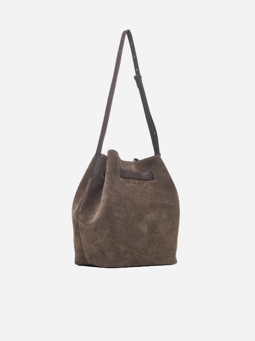BRUNELLO CUCINELLI Borsa a secchiello in suede Novità