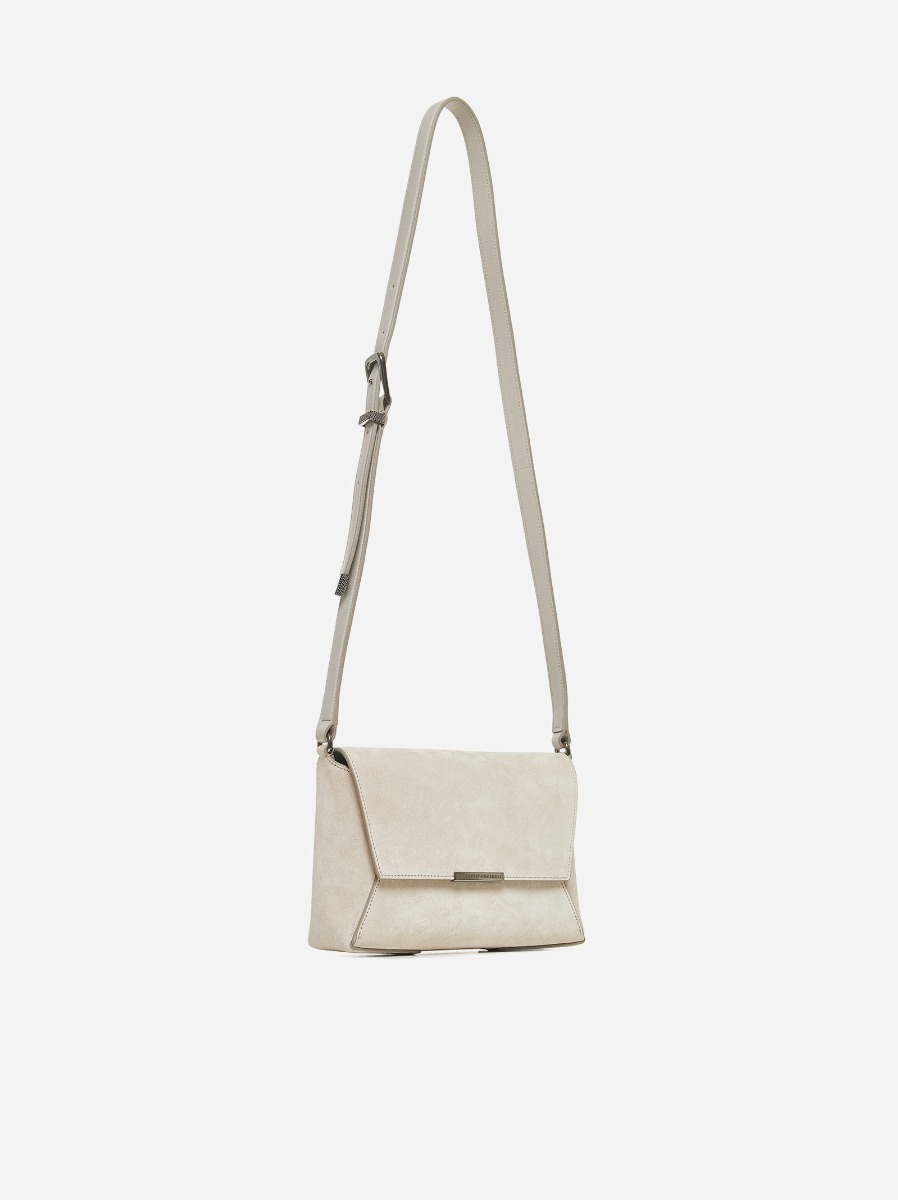 BRUNELLO CUCINELLI Borsa a tracolla in suede Outlet