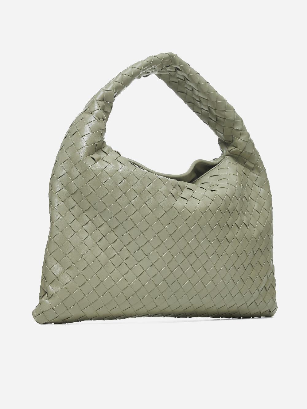 BOTTEGA VENETA Borsa Hop piccola in pelle Intrecciato Saldi Di Fabbrica