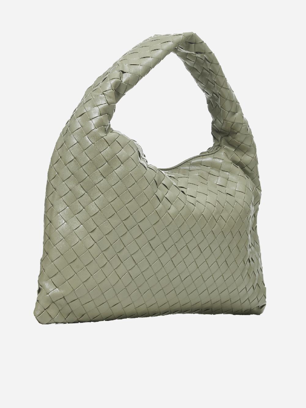 BOTTEGA VENETA Borsa Hop piccola in pelle Intrecciato Saldi Di Fabbrica