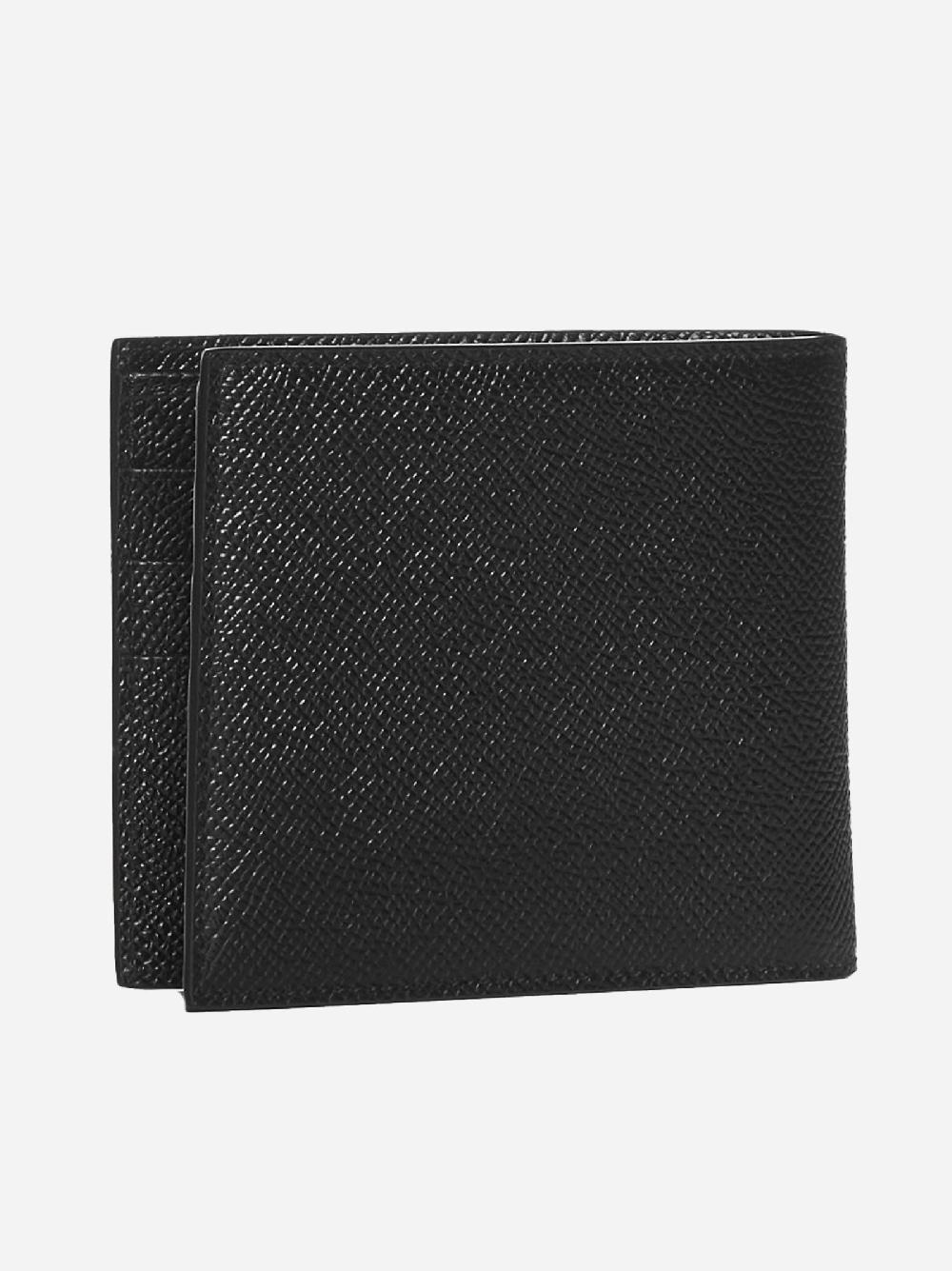 DOLCE & GABBANA Portafoglio in pelle con placca-logo Fino Al -60%
