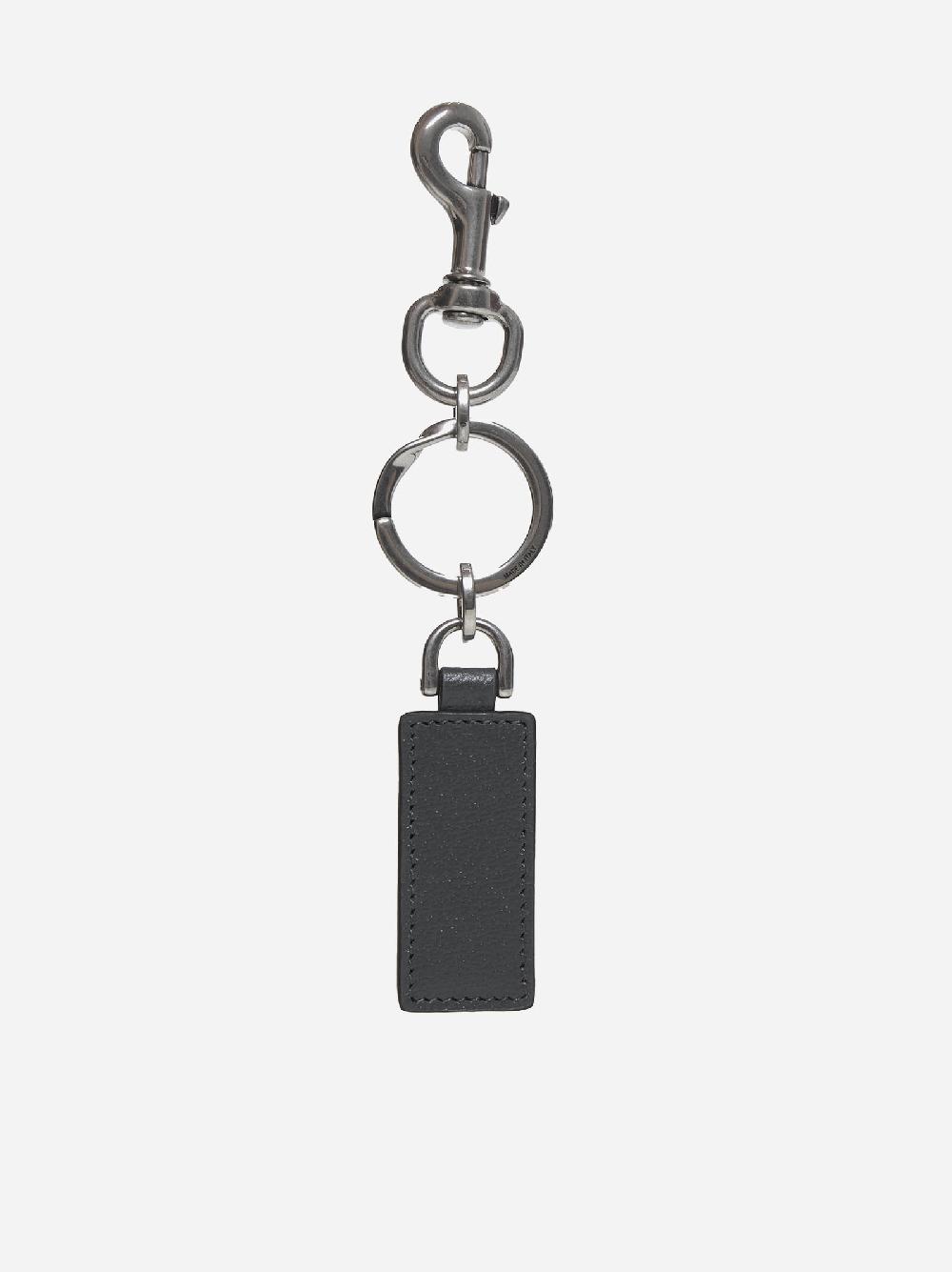 GUCCI Portachiavi in tessuto GG e pelle Saldi Di Fabbrica