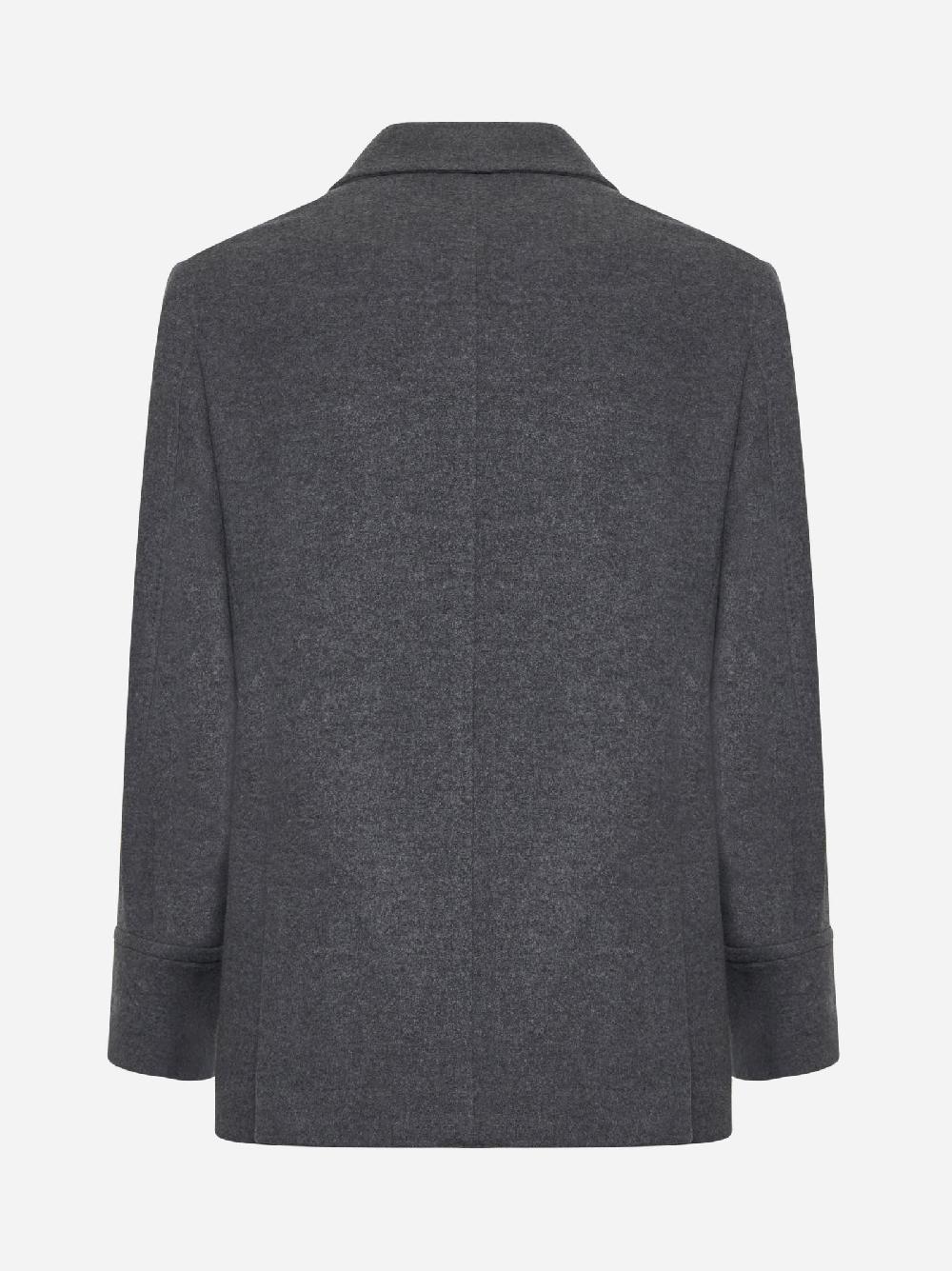 BRUNELLO CUCINELLI Cappotto doppiopetto in cashmere Presa