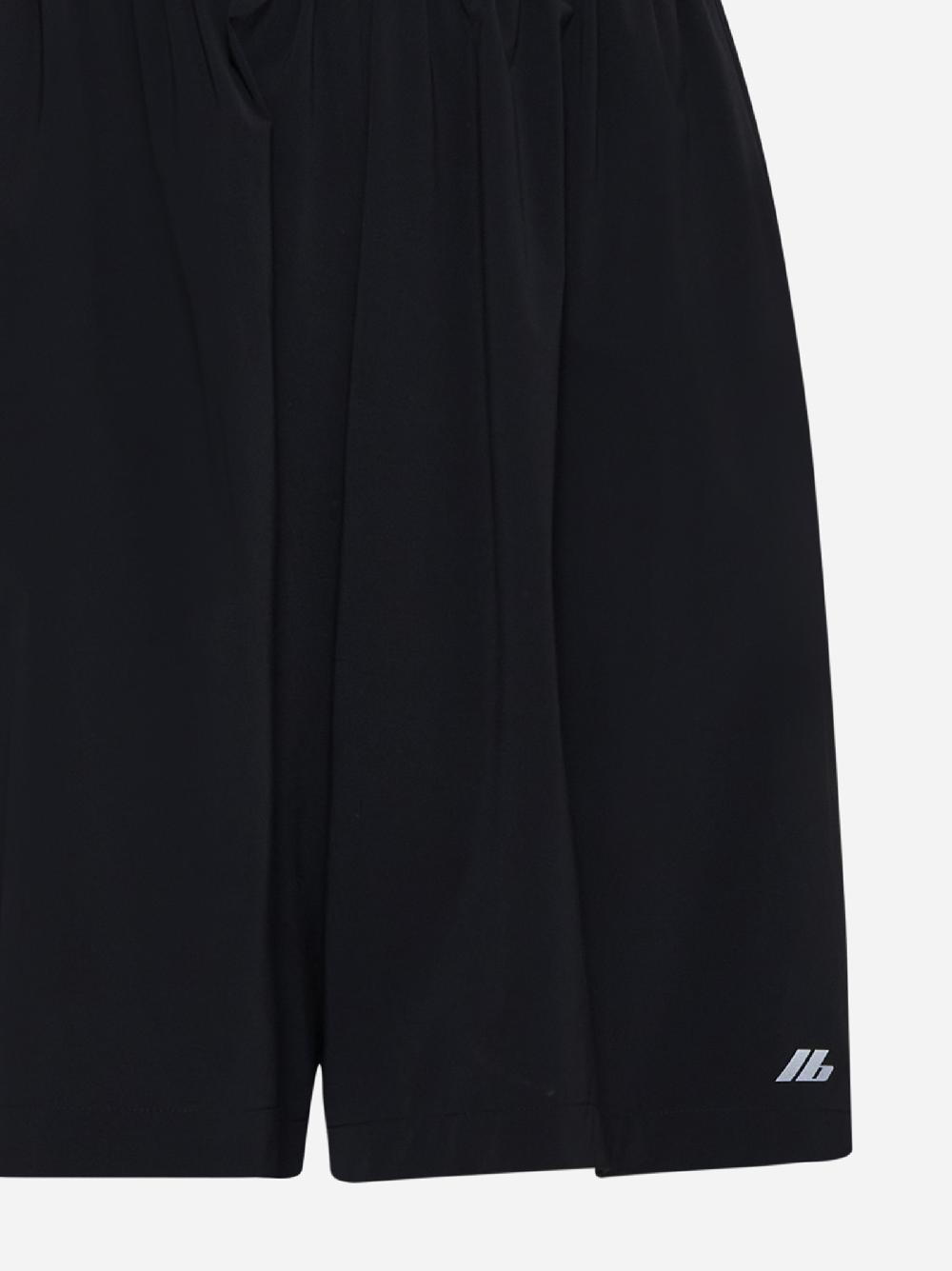 BALENCIAGA Shorts Activewear Stretch neri Sconto