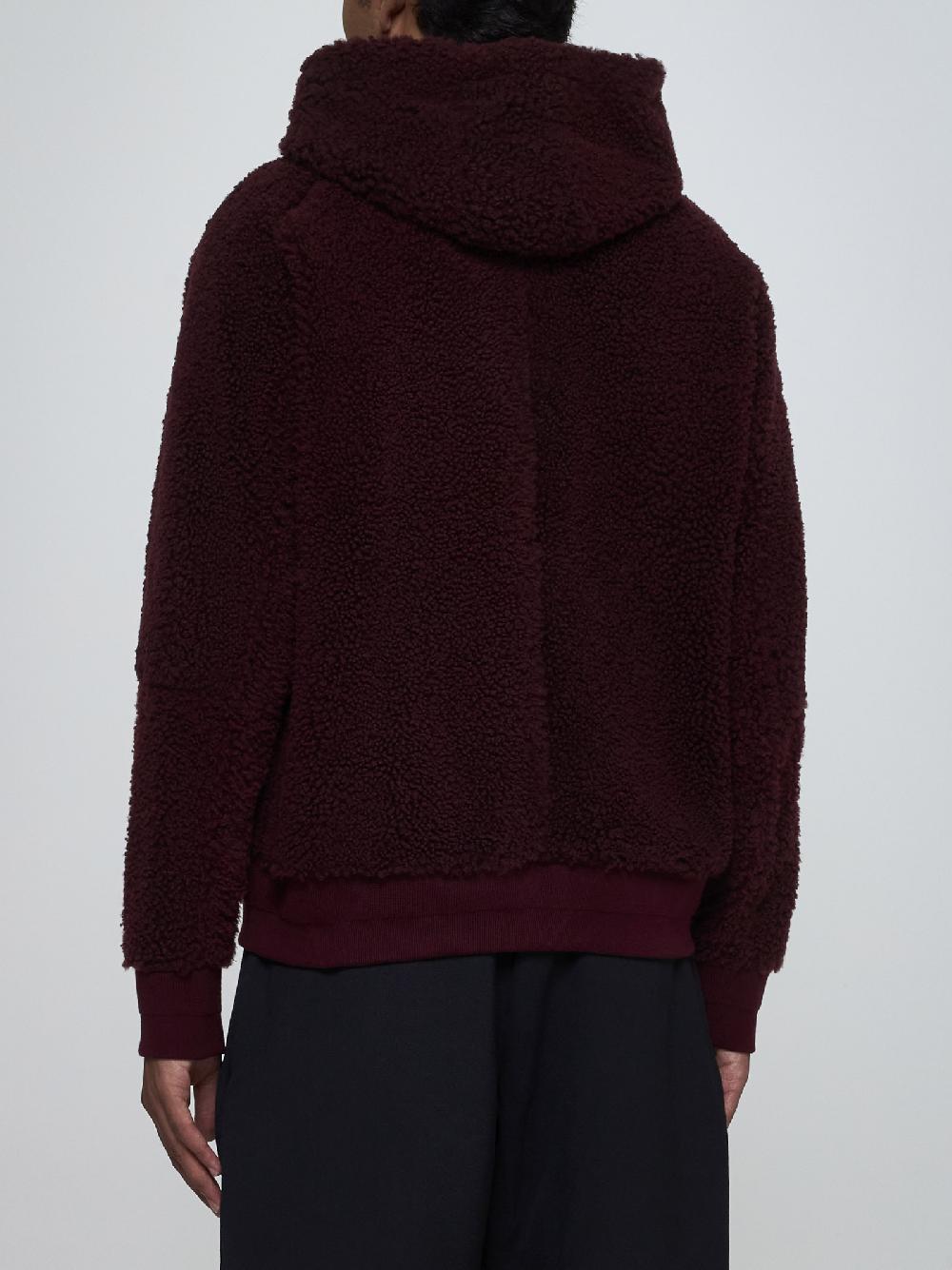 SALVATORE SANTORO Giacca reversibile in shearling e pelle Vendite Flash