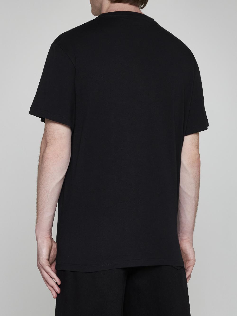 ALEXANDER MCQUEEN T-shirt in cotone con logo Qualità