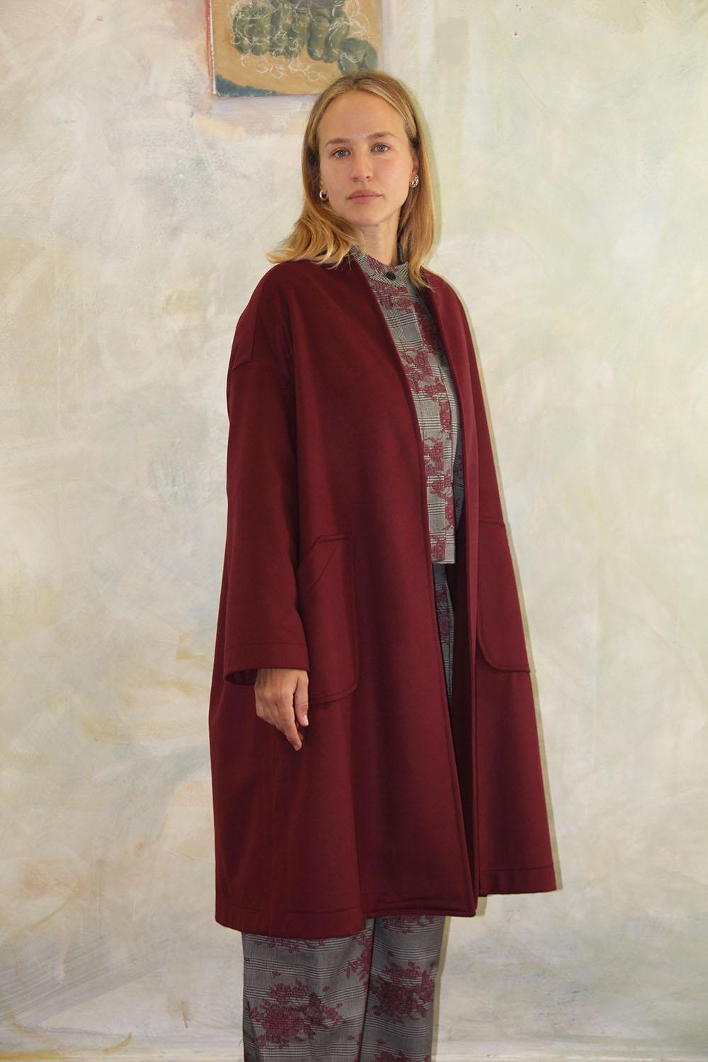 ROSÈ A POIS Baustelle Cappotto Cashmere 2025