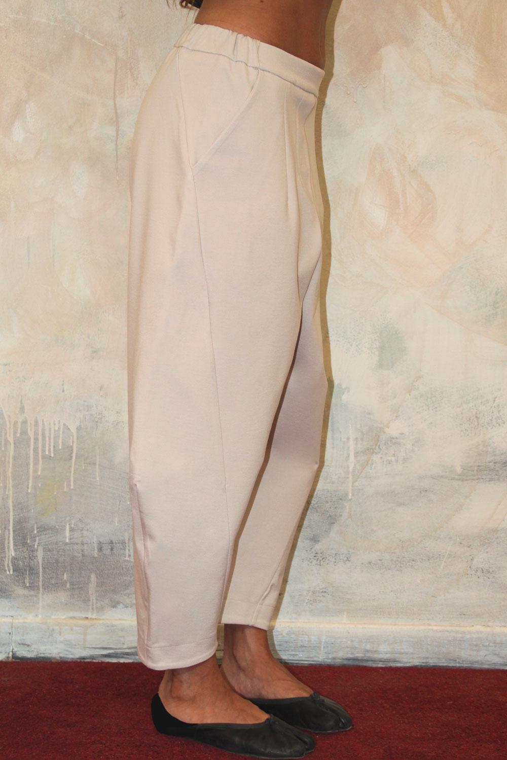 ROSÈ A POIS Blur Pantalone Panna In Vendita