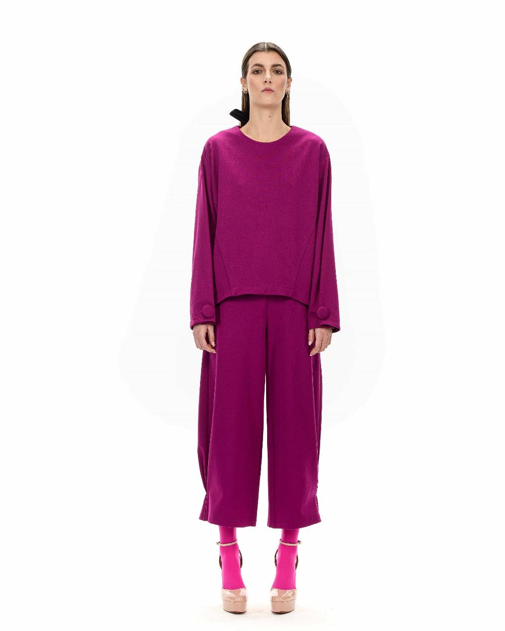 ROSÈ A POIS FLORA Pantalone bombato Soddisfazione Garantita