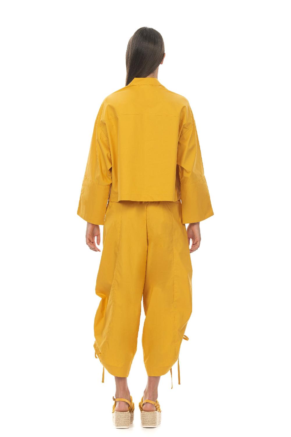 ROSÈ A POIS Ranocchio Pantalone Giallo Italy