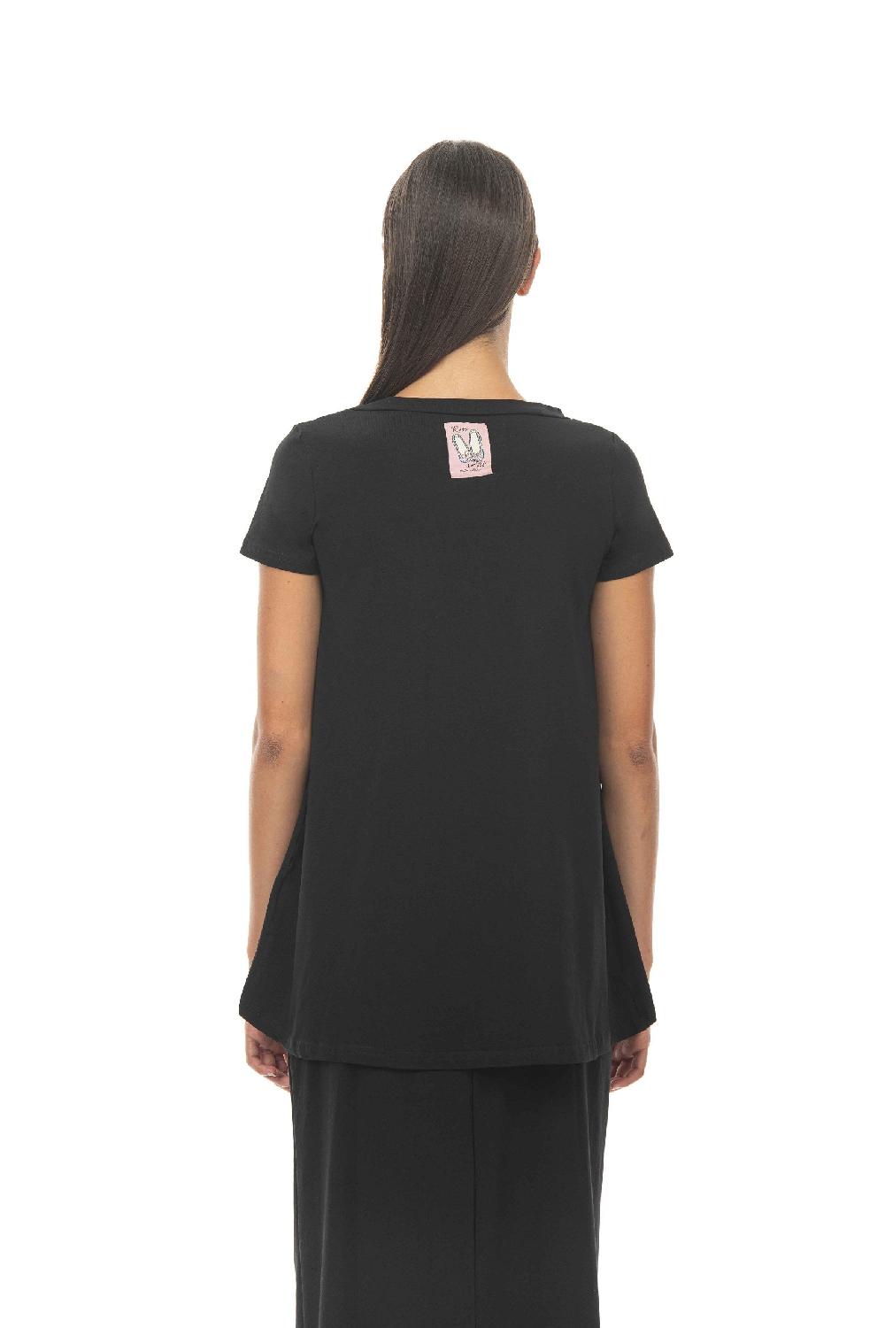 ROSÈ A POIS Fiorella T-shirt Presa