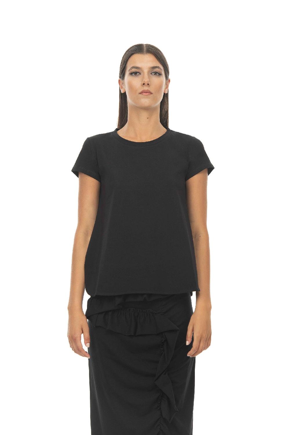 ROSÈ A POIS Fiordaliso T-shirt Nuova