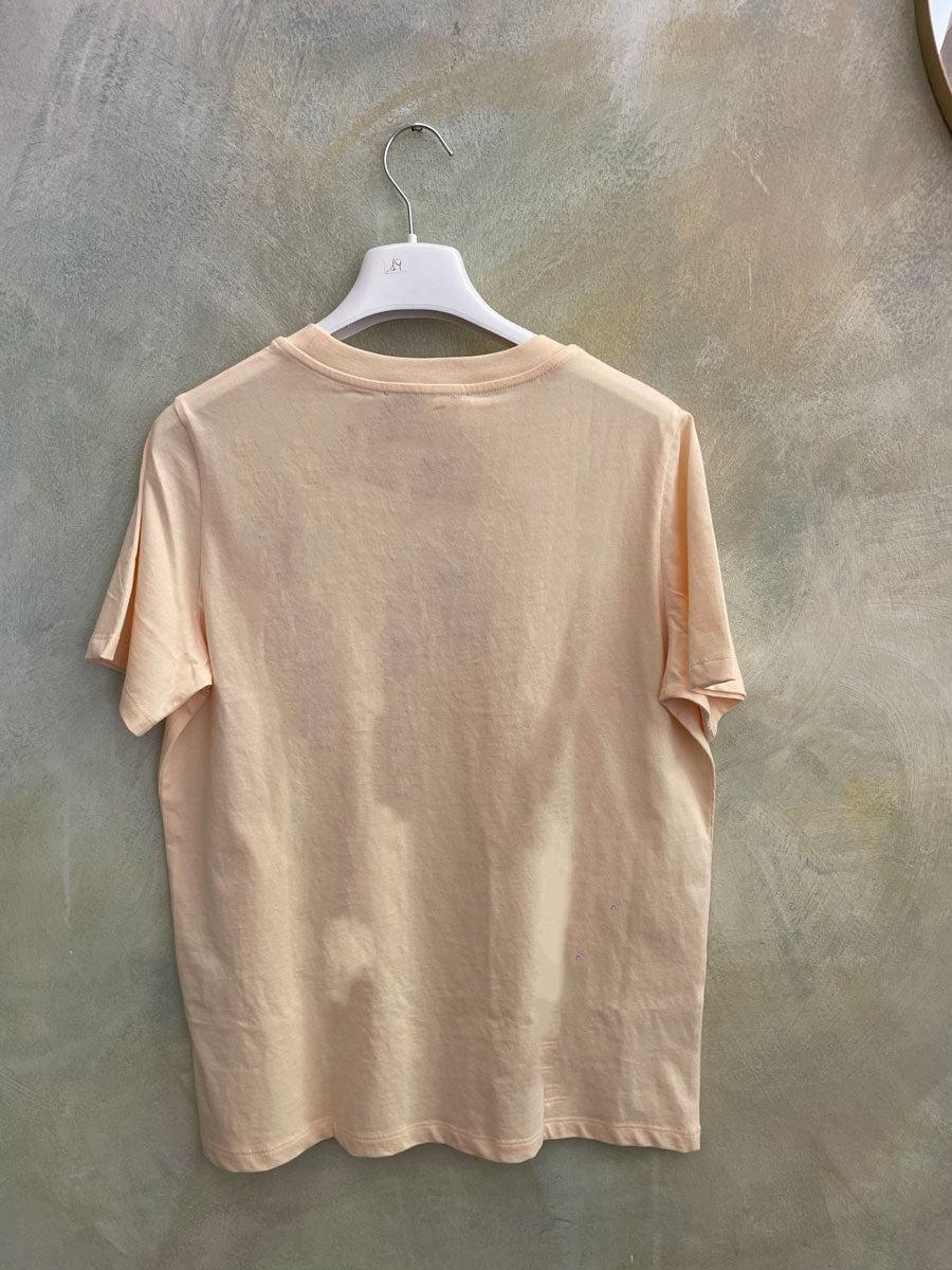 ROSÈ A POIS Fiore T-shirt Fino Al -60%