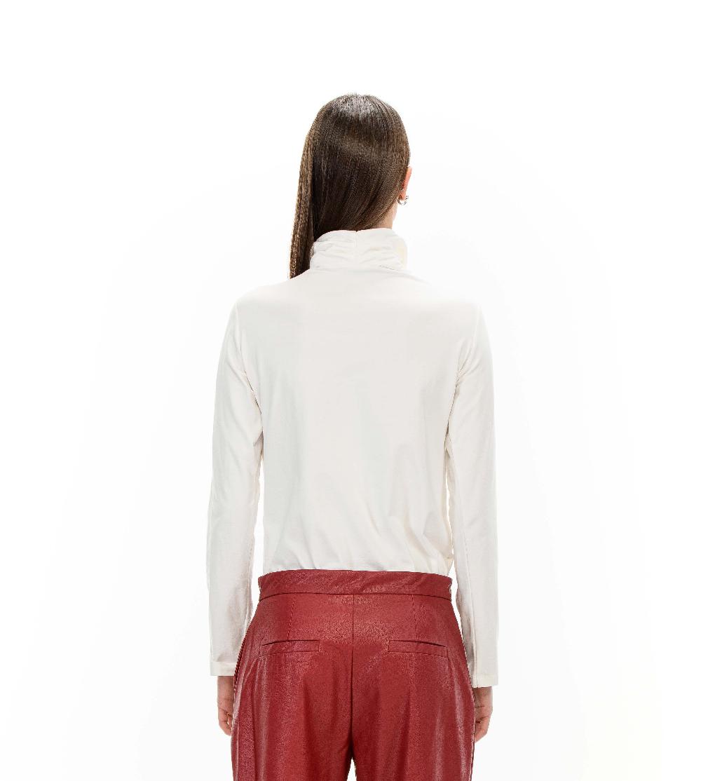 ROSÈ A POIS NERISSA Pantalone ecopelle Online