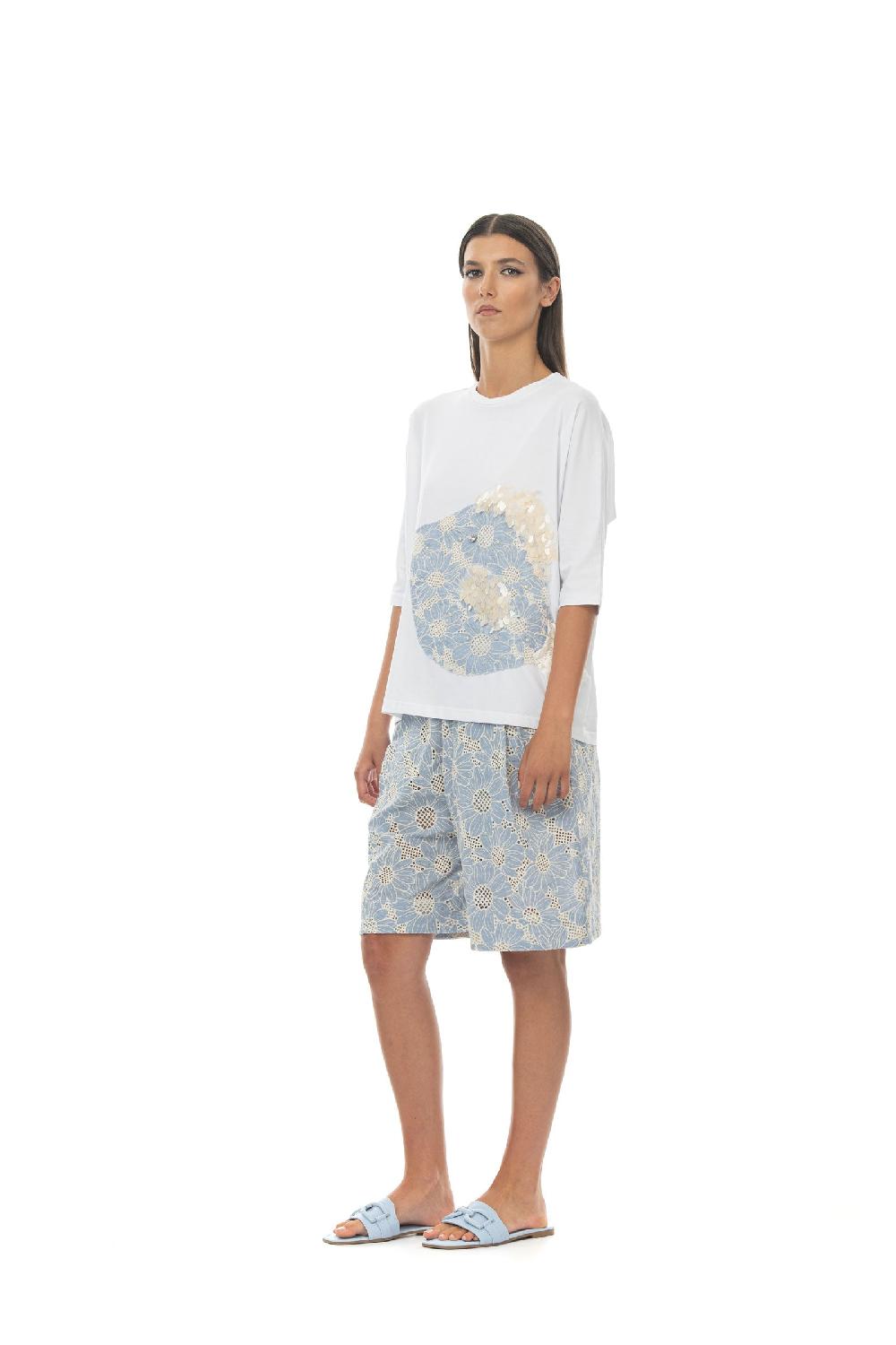 ROSÈ A POIS Sirenetta T-shirt Italia