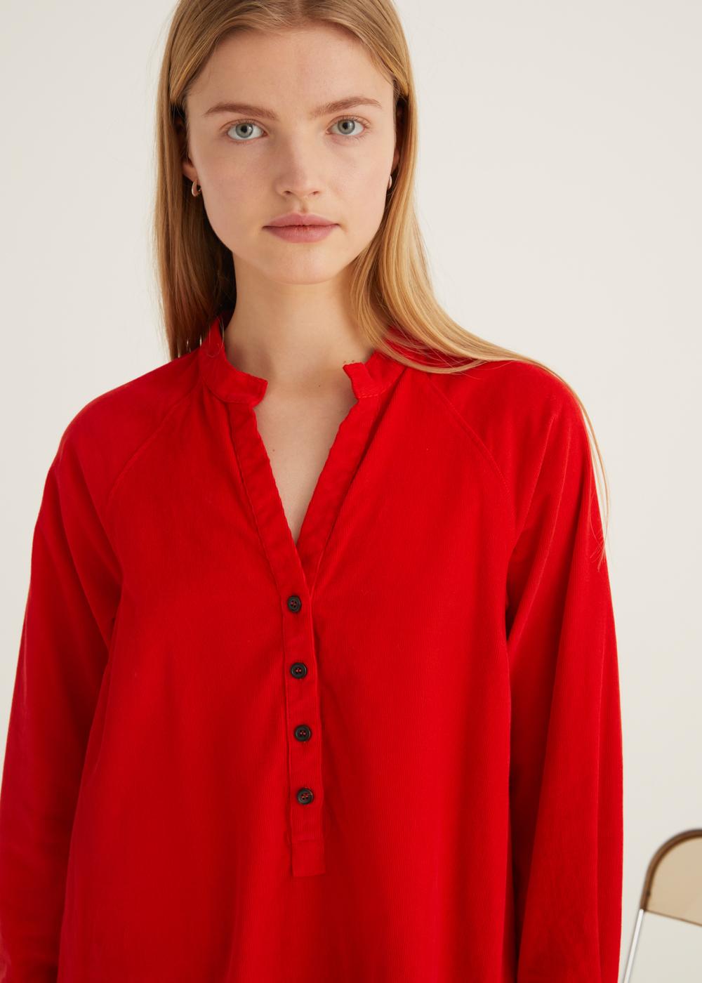 Rosso35 Abito polo corto con svasatura Acquista Ora