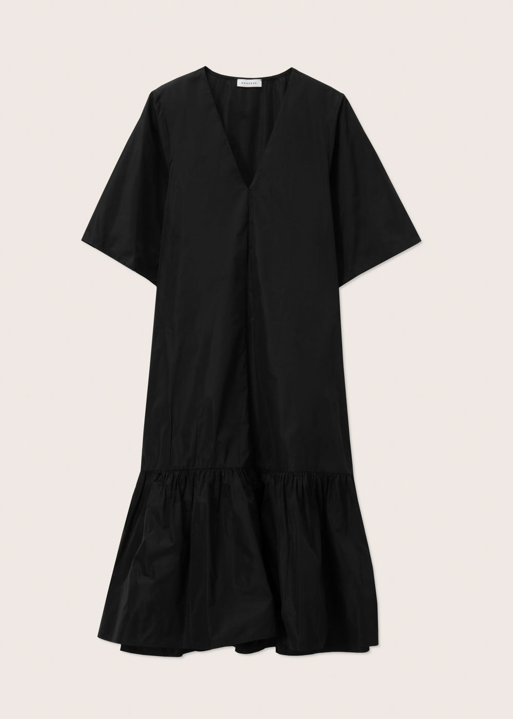 Rosso35 abito svasato con balza arricciata Shopping Online