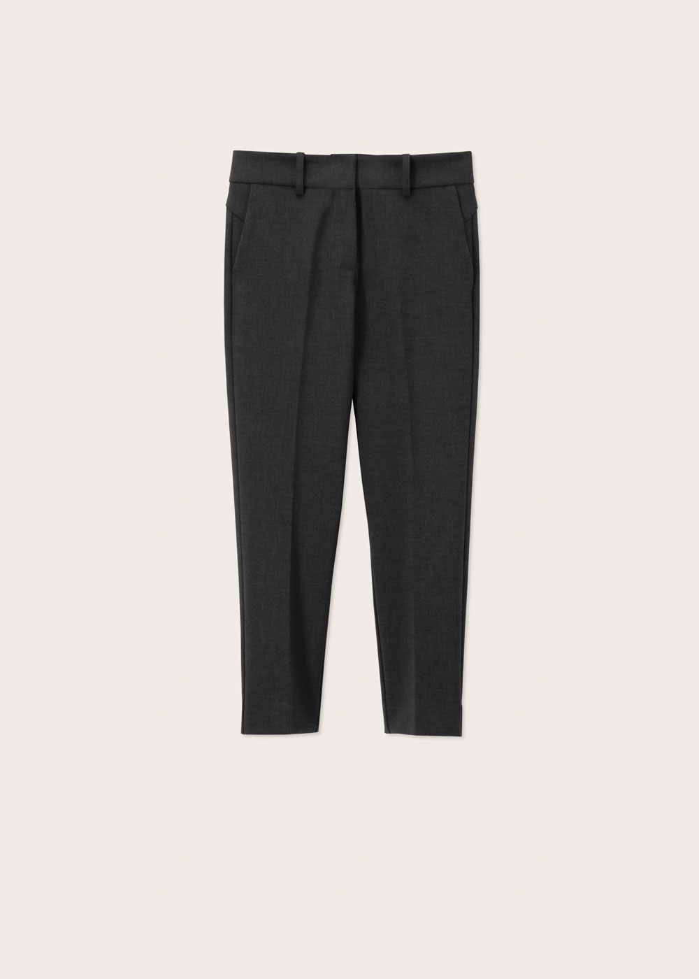 Rosso35 Pantalon capri “Kim” con zip frontale Economico
