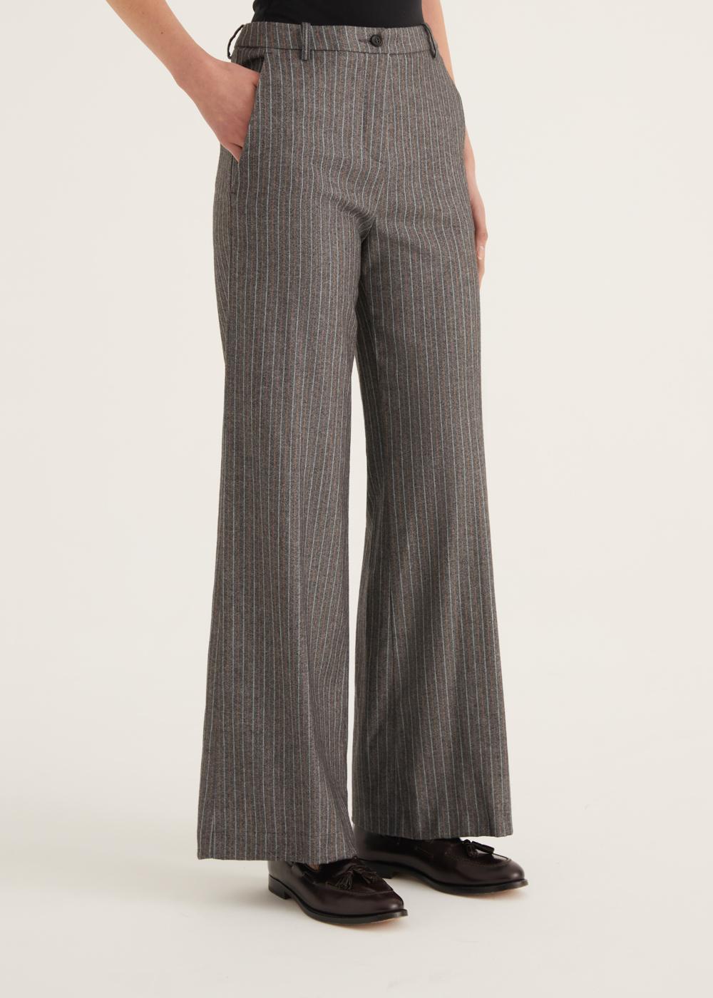 Rosso35 Pantalone ampio bootcut Offerte