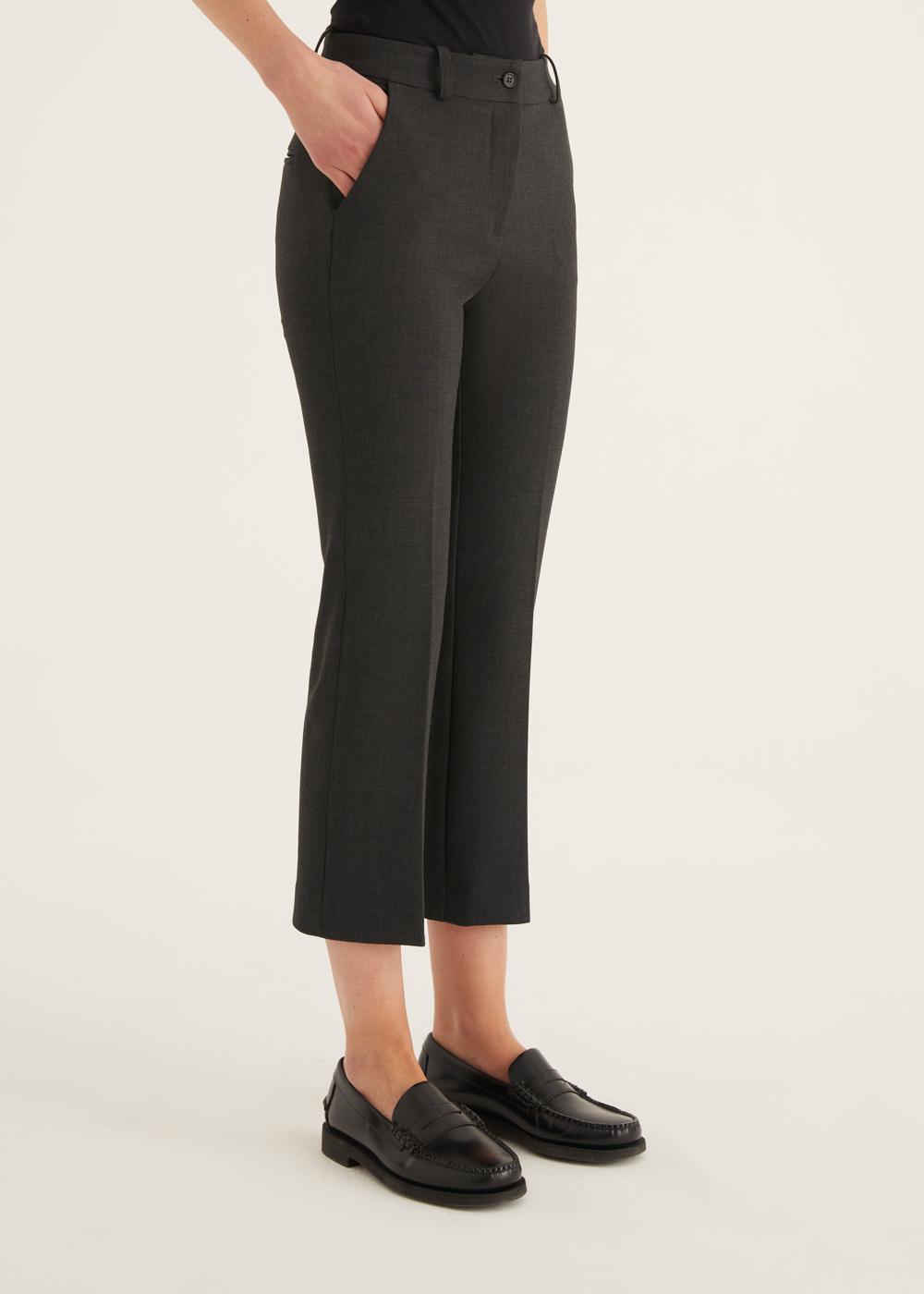Rosso35 Pantalone cropped bootcut Moda