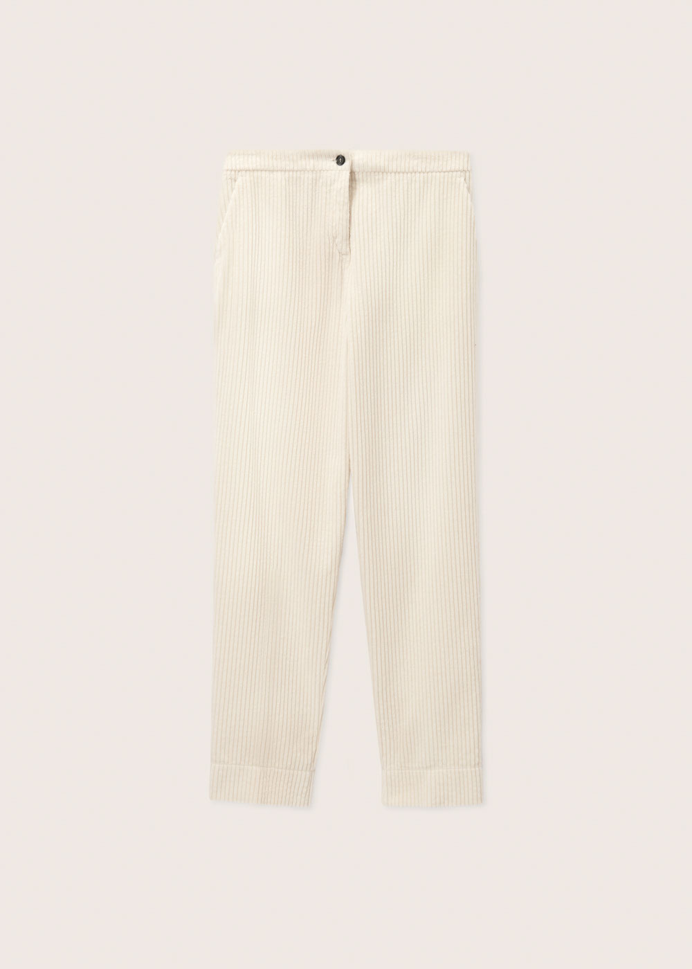 Rosso35 Pantalone dritto con elastico dietro in vita Italy
