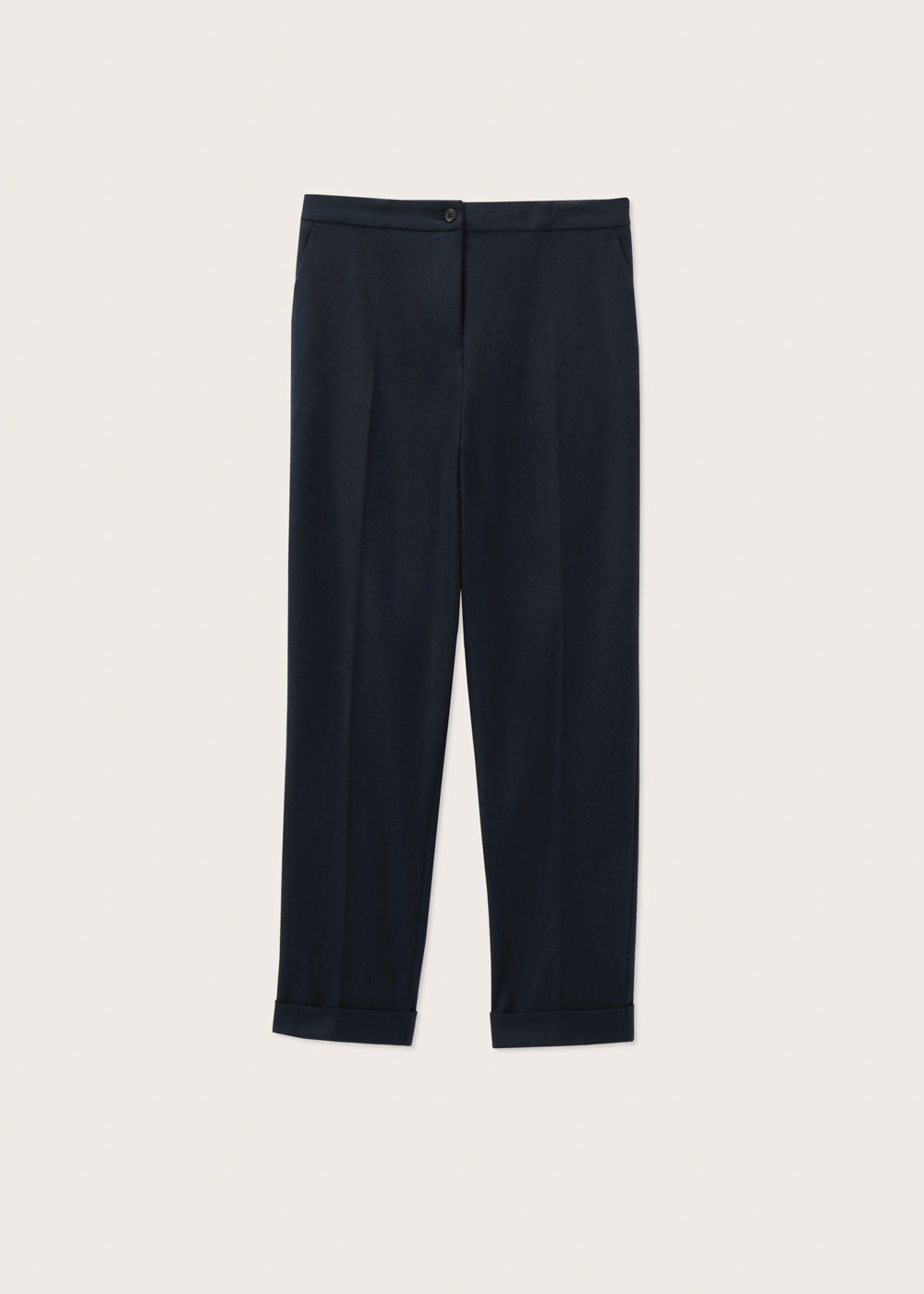 Rosso35 Pantalone dritto con elastico dietro in vita Nuovo