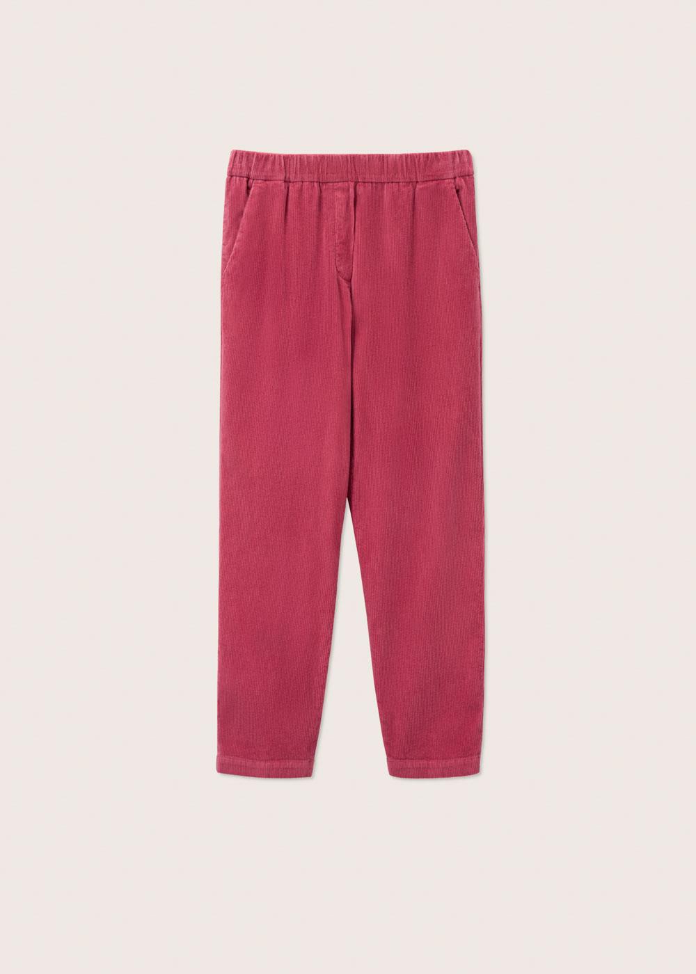 Rosso35 Pantalone dritto con elastico in vita Qualità