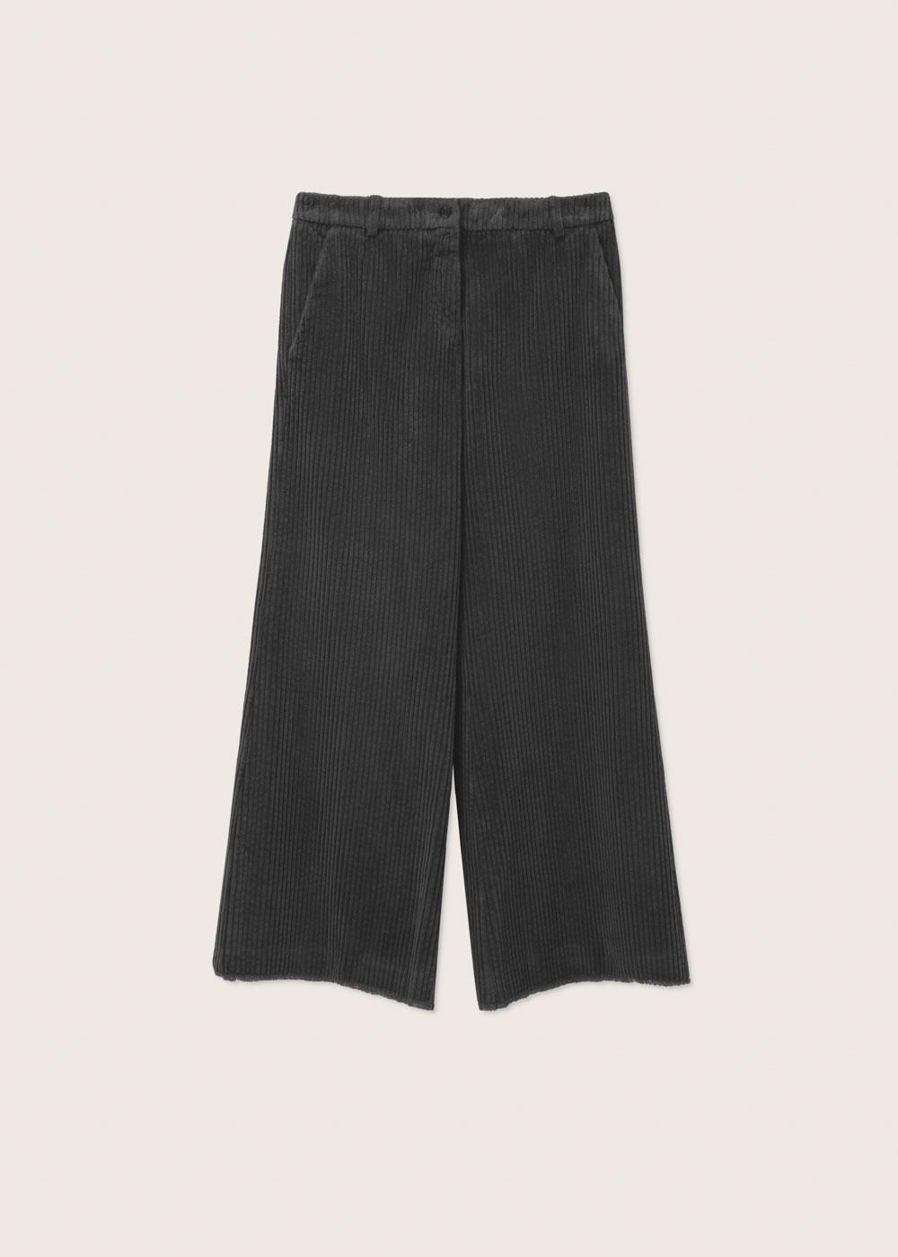 Rosso35 Pantalone svasato con orlo taglio vivo Soddisfazione Garantita