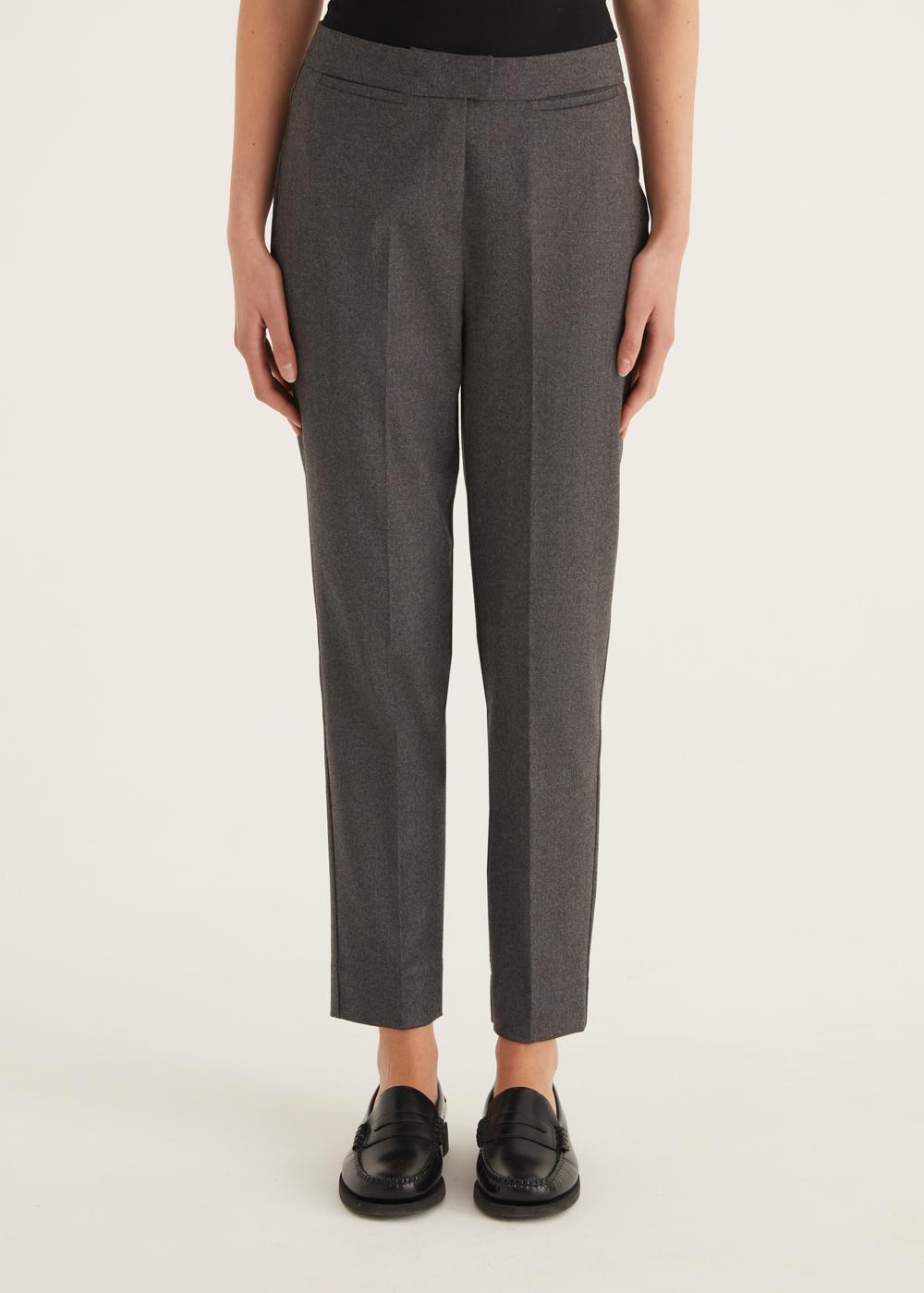 Rosso35 Pantalonecapri “Brigitte” con zip frontale Negozi Online