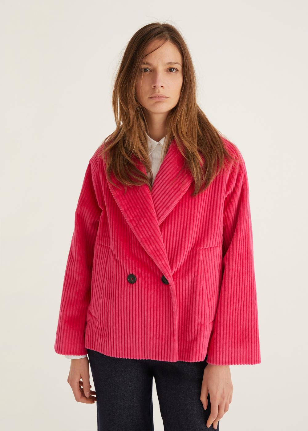 Rosso35 Caban corto doppiopetto Italy