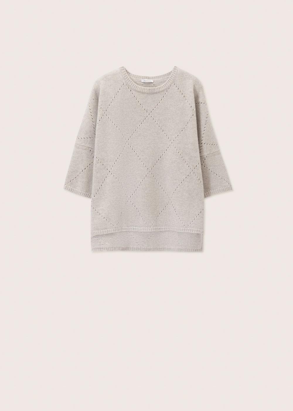 Rosso35 Maglia girocollo oversize Presa