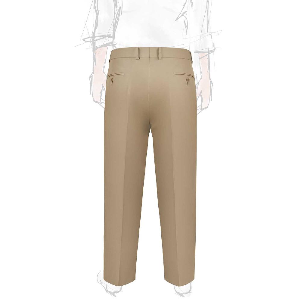 Rubinacci Vintage archive pantalone in cotone beige In Saldo