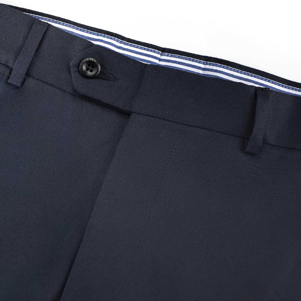 Rubinacci Vintage archive pantalone in cotone blu Nuova