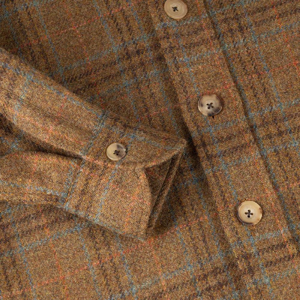 Rubinacci Vintage archive overshirt in lana tartan 2025