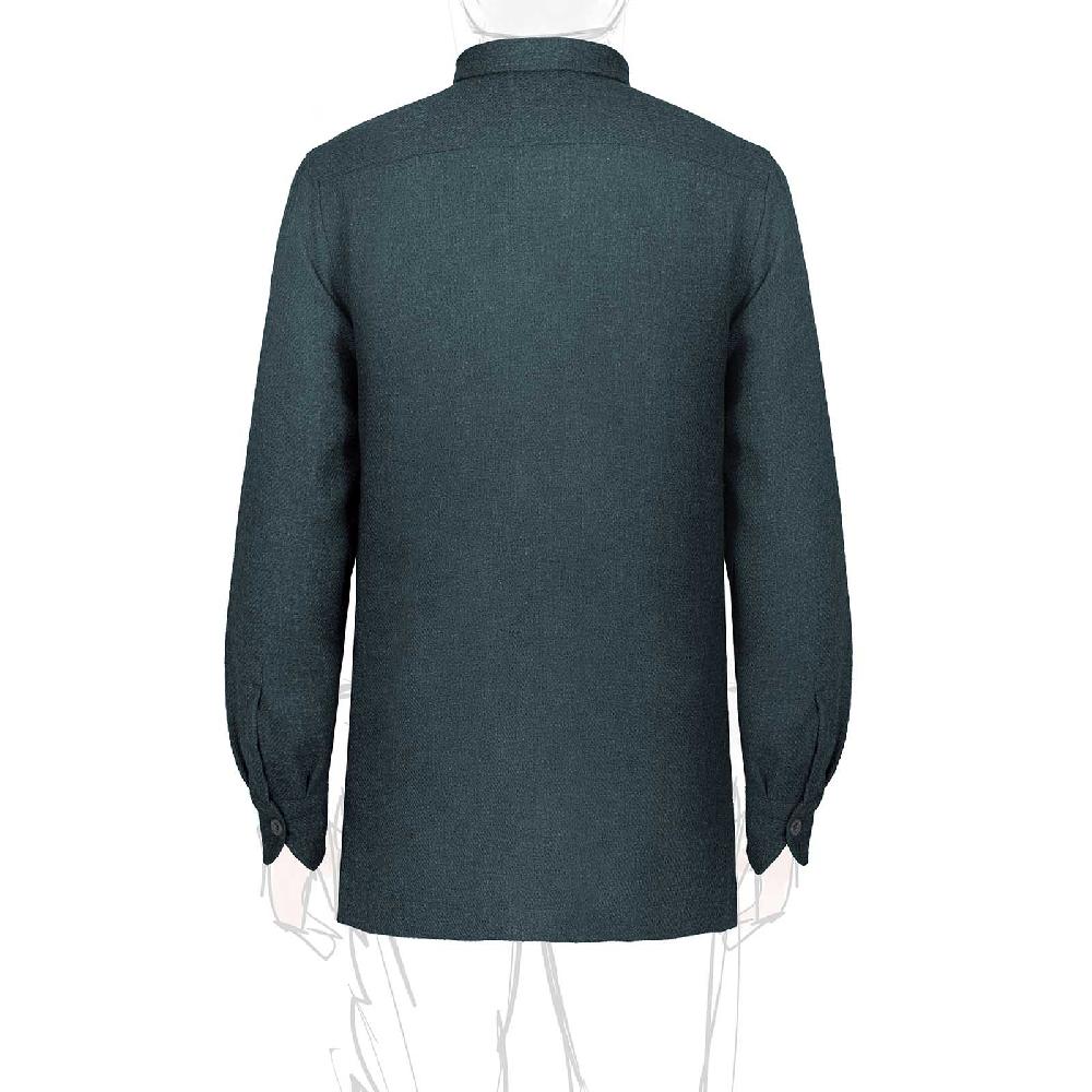 Rubinacci Vintage archive sahariana in lana verde Fino Al -60%
