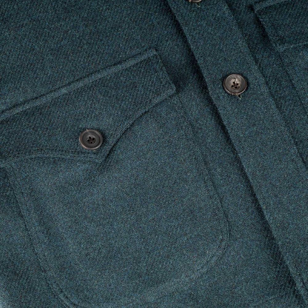 Rubinacci Vintage archive sahariana in lana verde Fino Al -60%