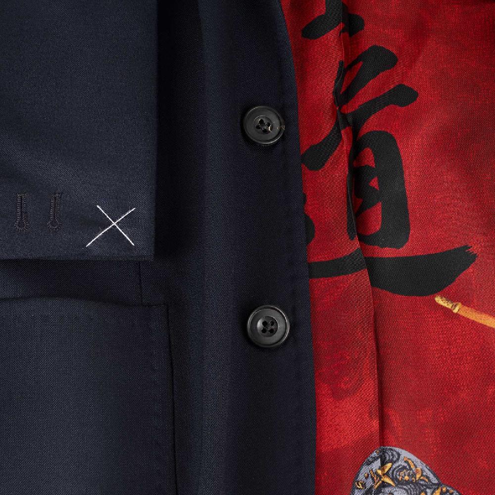 Rubinacci Serie Limitata Samurai giacca in cashmere blu Offerta