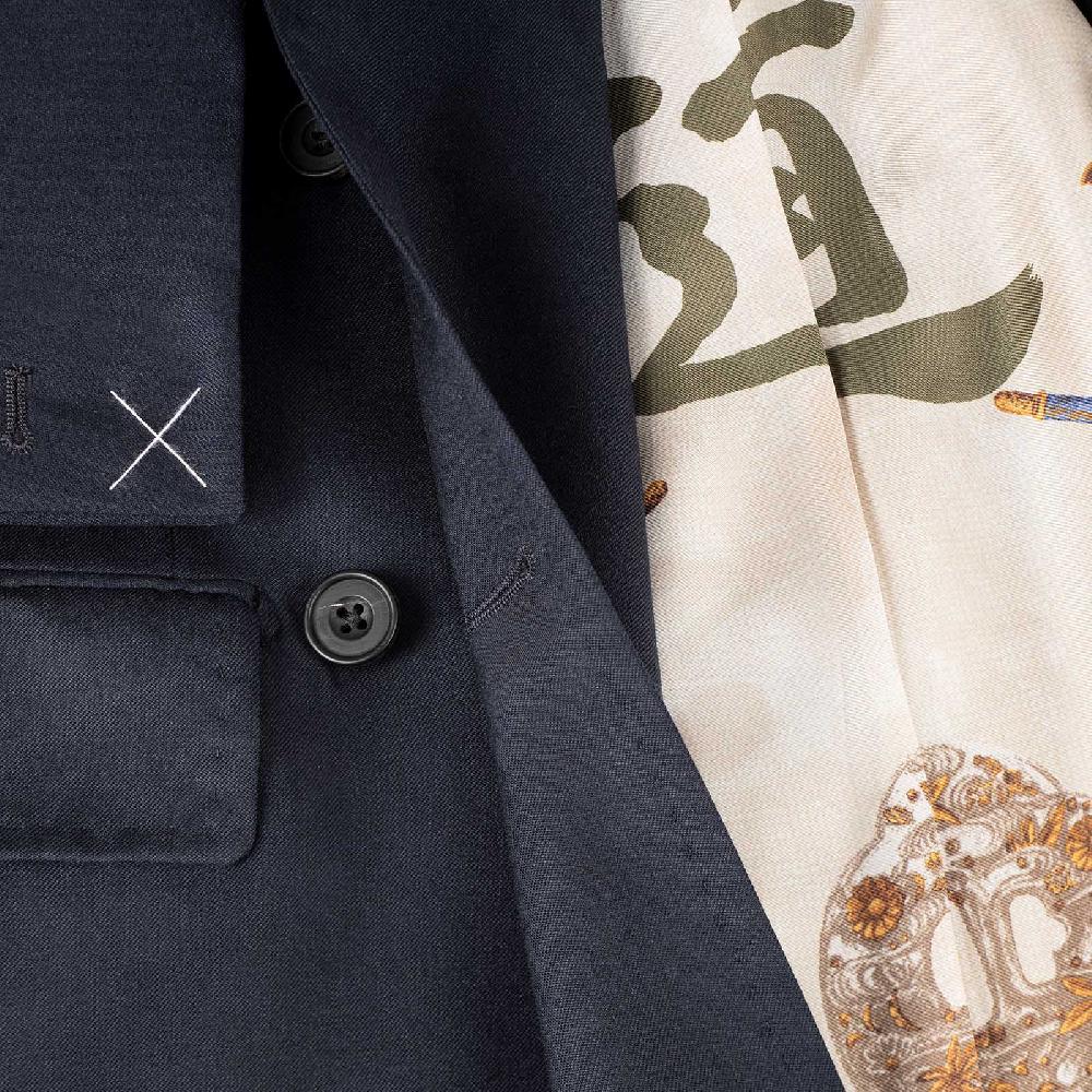 Rubinacci Serie Limitata Samurai giacca in cashmere blu Economico