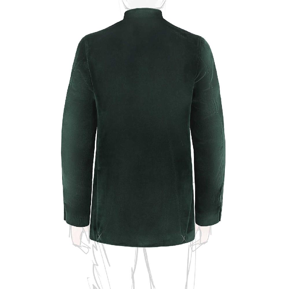 Rubinacci Vintage archive giacca Vienna in velluto verde In Vendita