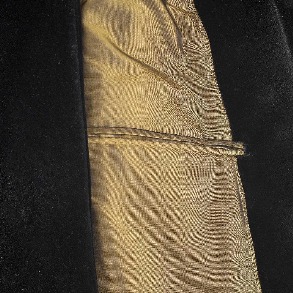 Rubinacci Giacca in velluto nero Convenienza